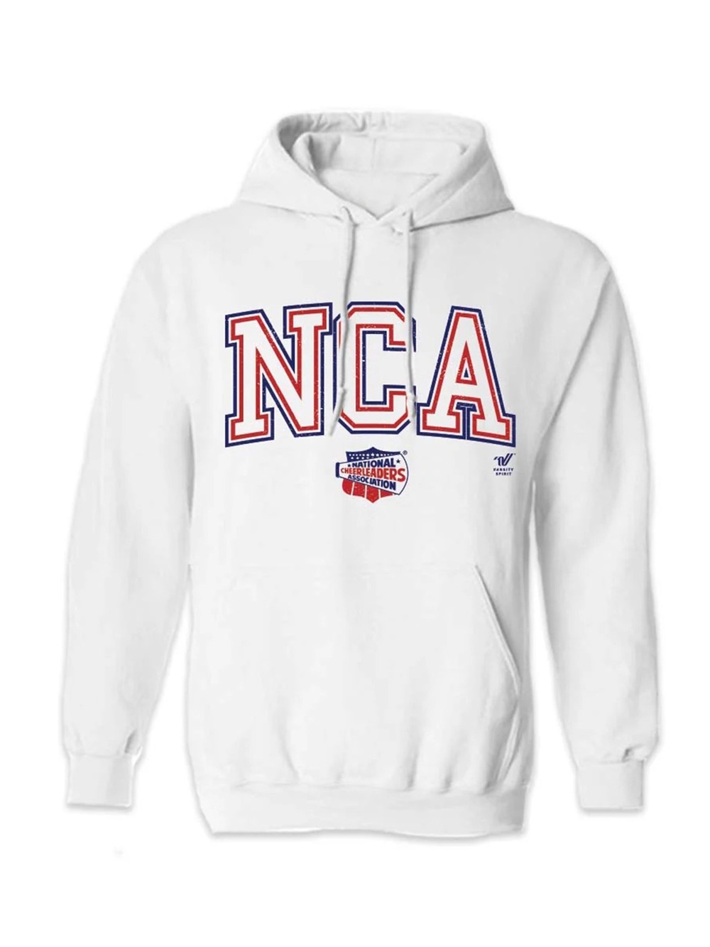 NCA White Collegiate Hoodie Medium EUC